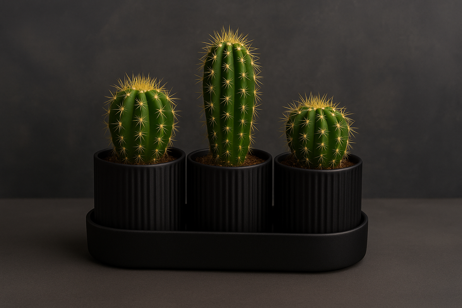 Set 3D tištěných květináčů