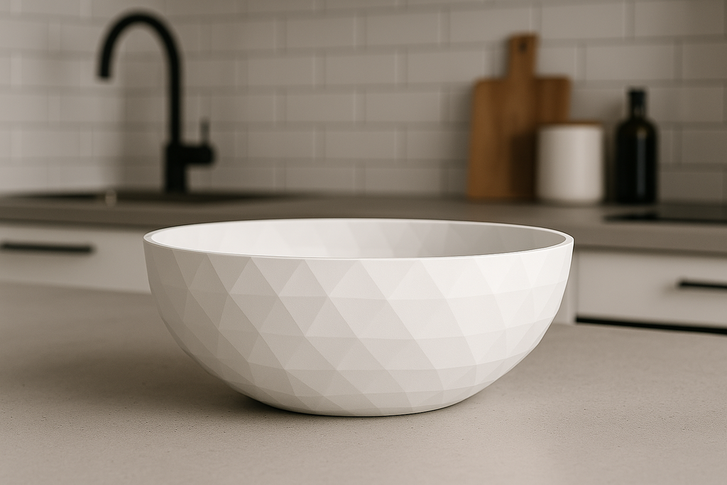 Mísa s geometrickým designem