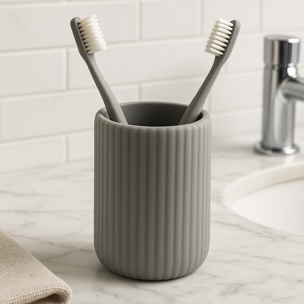 Kelímek na příslušenství do koupelny